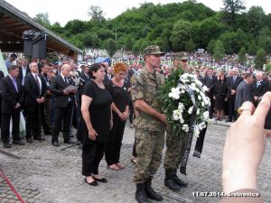 Obeležavanje godišnjice genocida u Srebrenici