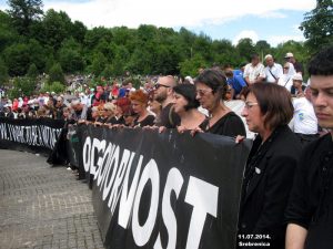 Obeležavanje godišnjice genocida u Srebrenici