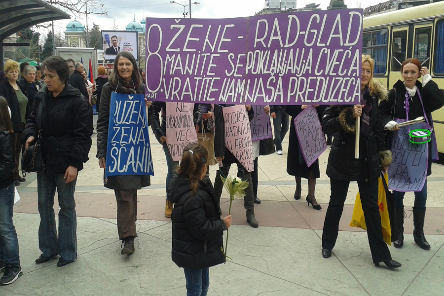 Udruzenje zena Pescanik - Obeležavanje 8. marta 2014.