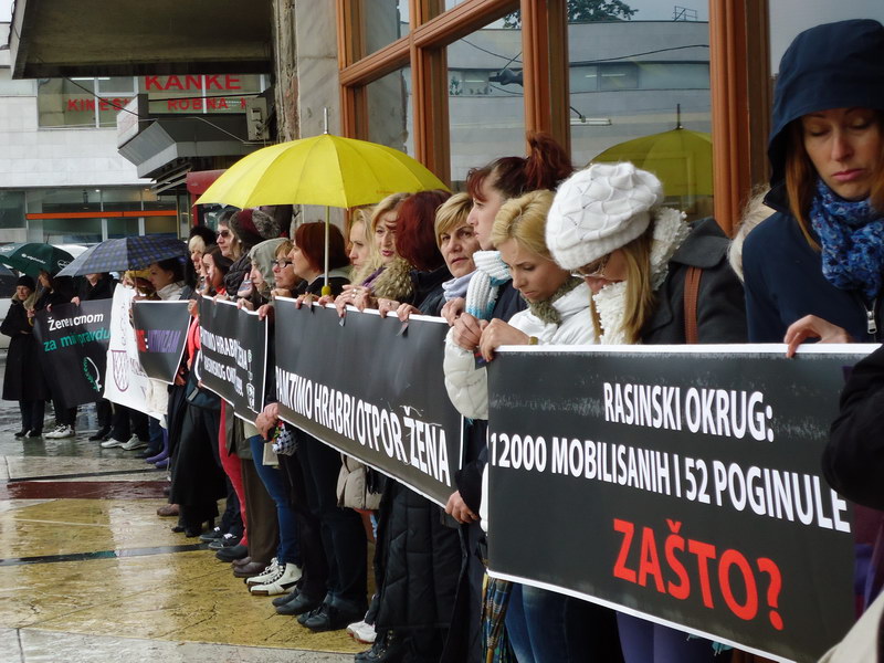 Udruzenje zena Pescanik - Pamtimo hrabri otpor žena – veličanstvena akcija po olujnom danu