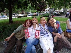 Ulična akcija – Informisanje javnosti o radu SOS telefona i postupanjima institucija u situaciji nasilja u porodici