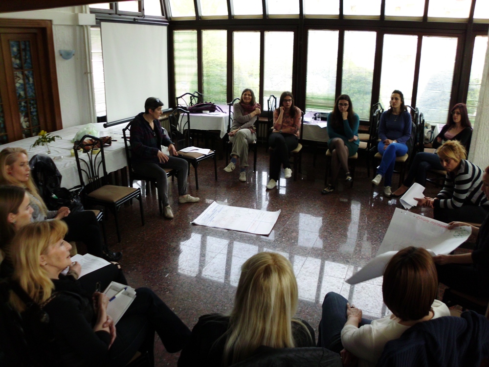Udruzenje zena Pescanik - Seminar za unapređenje kapaciteta Mreže braniteljki ženskih prava Rasinskog okruga