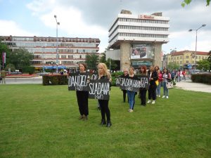 Ulična akcija „Nijedna žena manje, nijedna mrtva više!“
