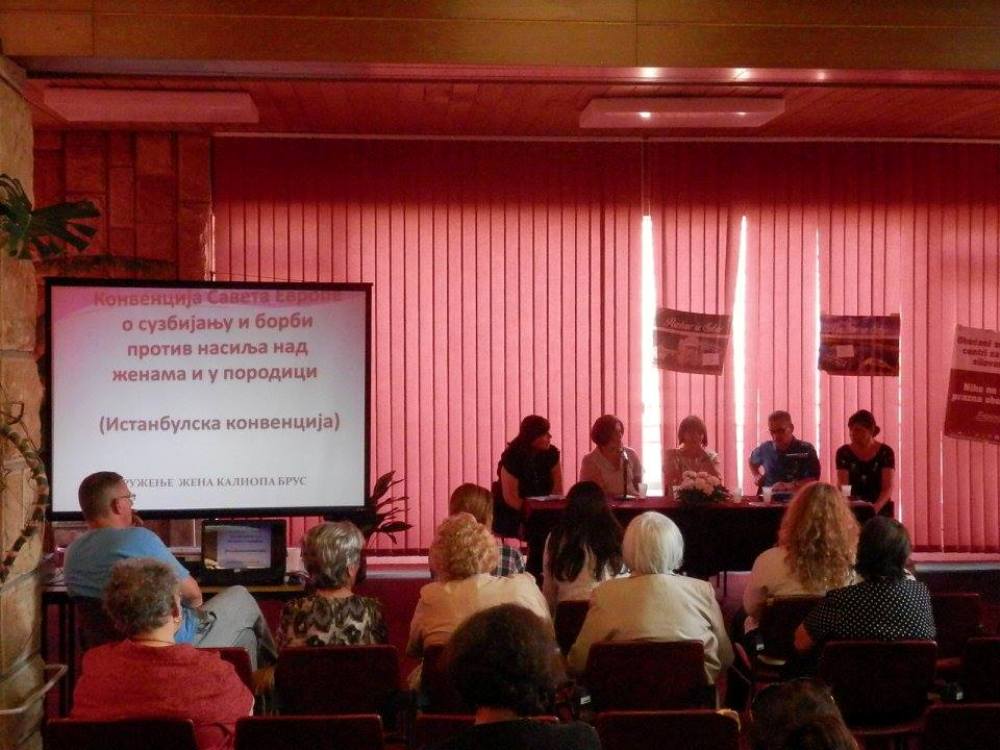 Udruzenje zena Pescanik - Održan panel o standardima u zaštiti žena od nasilja u Brusu