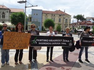 Ulična akcija „Pamtimo hrabri otpor žena“