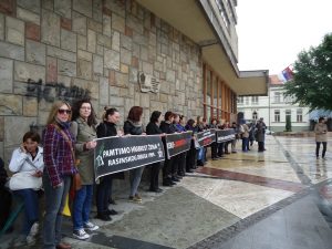 Sećanje na protest žena Rasinskog okruga