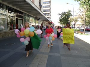 Ulična akcija podrške LGBT osobama