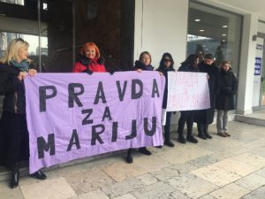 Skup podrške Mariji Lukić i svim ženama koje su preživele seksualno nasilje