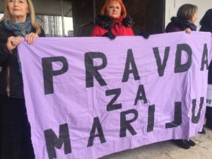 Skup podrške Mariji Lukić i svim ženama koje su preživele seksualno nasilje