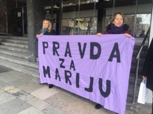 Skup podrške Mariji Lukić i svim ženama koje su preživele seksualno nasilje